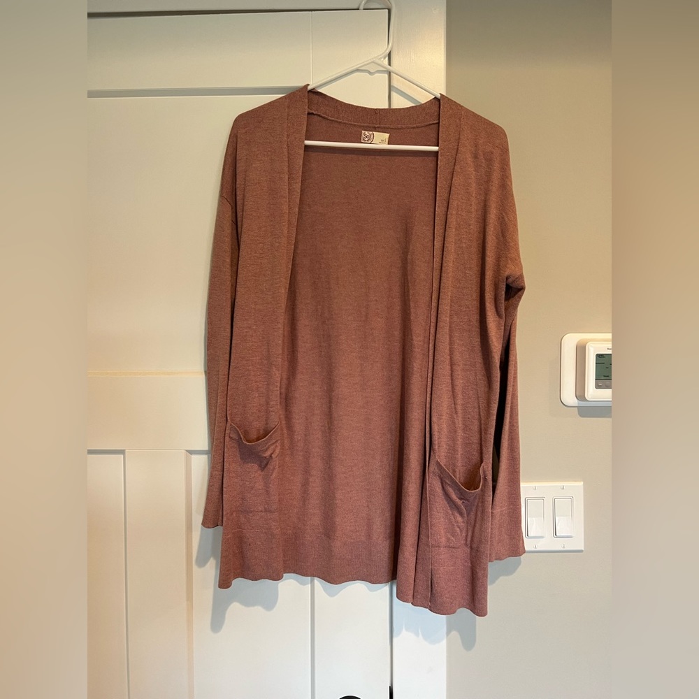 Light pink cardigan